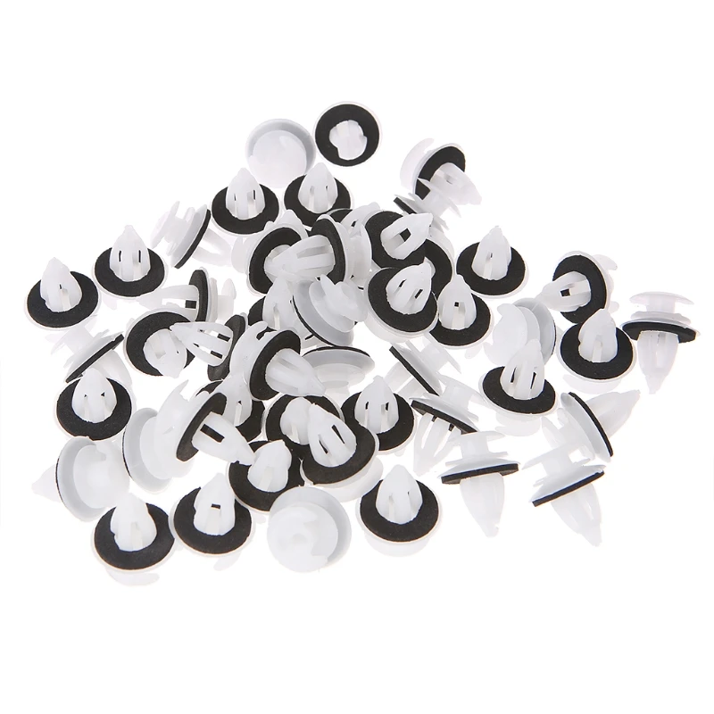 50PC/Bag Door Panel Clips With Seal Ring for bmw E34 E36 E38 E39 E46 M3 M5 Z3 X5 T3EF