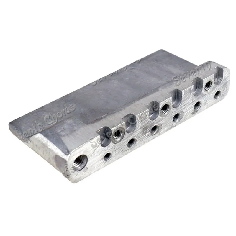 1 Stück 6-Saiten-Sattel-Tremolo-Brückenbasis für E-Gitarren-Zubehörteile Musikinstrument – Detail 8
