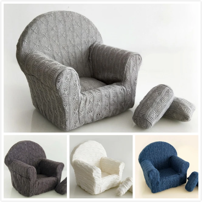 Neugeborenen Baby Sofa Infant Posiert Fotografie Prop Baby Schießen Zubehör Foto Studio Hilfs Requisiten Viele Farben