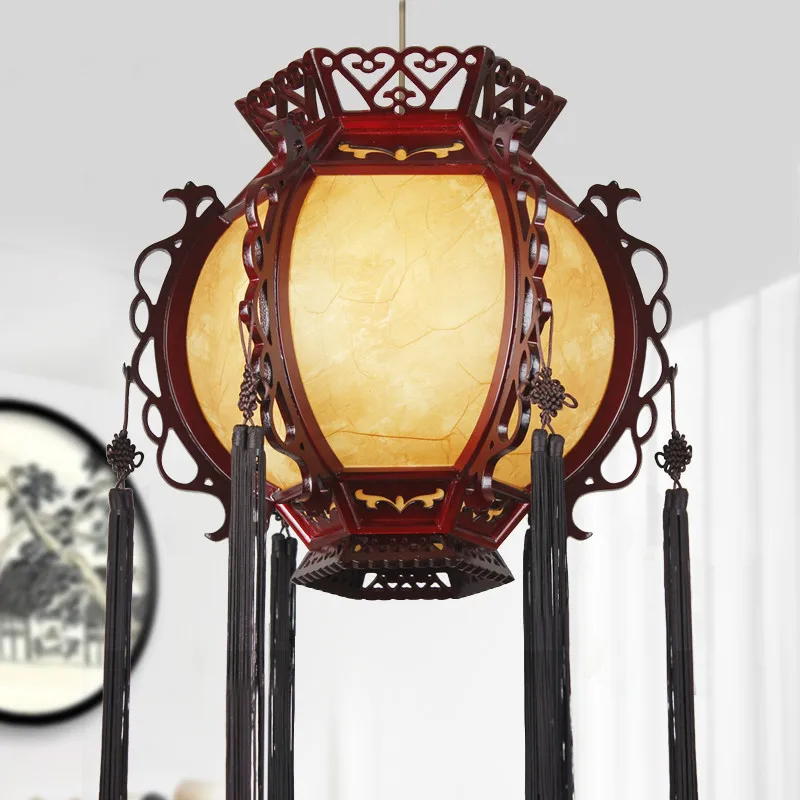 Chinese Style Balcony Lantern Antique Palace Lamp Aisle Courtyard Ancient Building Decorative Hanging Lamp Lantern wedding