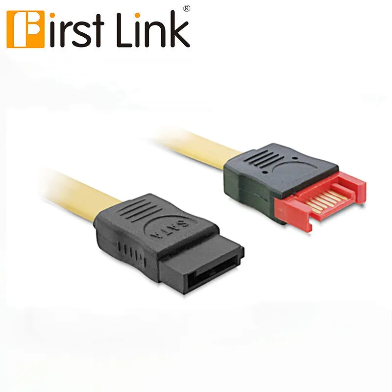 First link 6Gb/s SATA3 Serial ATA DATA Extension cable, SATA 7 pin for PC SATA 3.0 SATAIII 6Gbps Hard Drive Disk,SSD