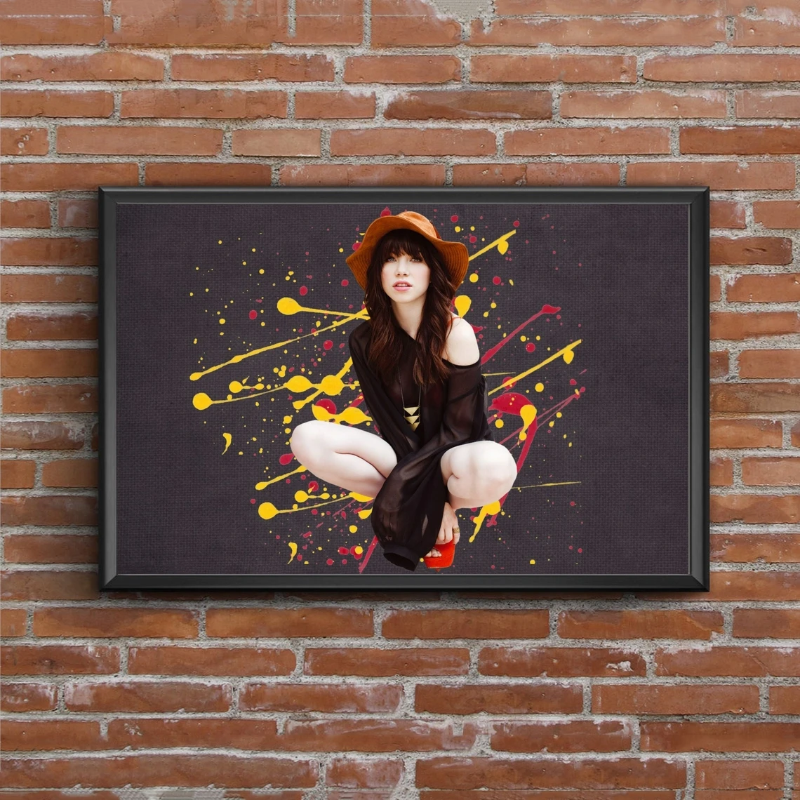 Carly Rae Jepsen Poster Star Music Album Print Canvas Poster Home Decoration Wall Painting (No Frame)