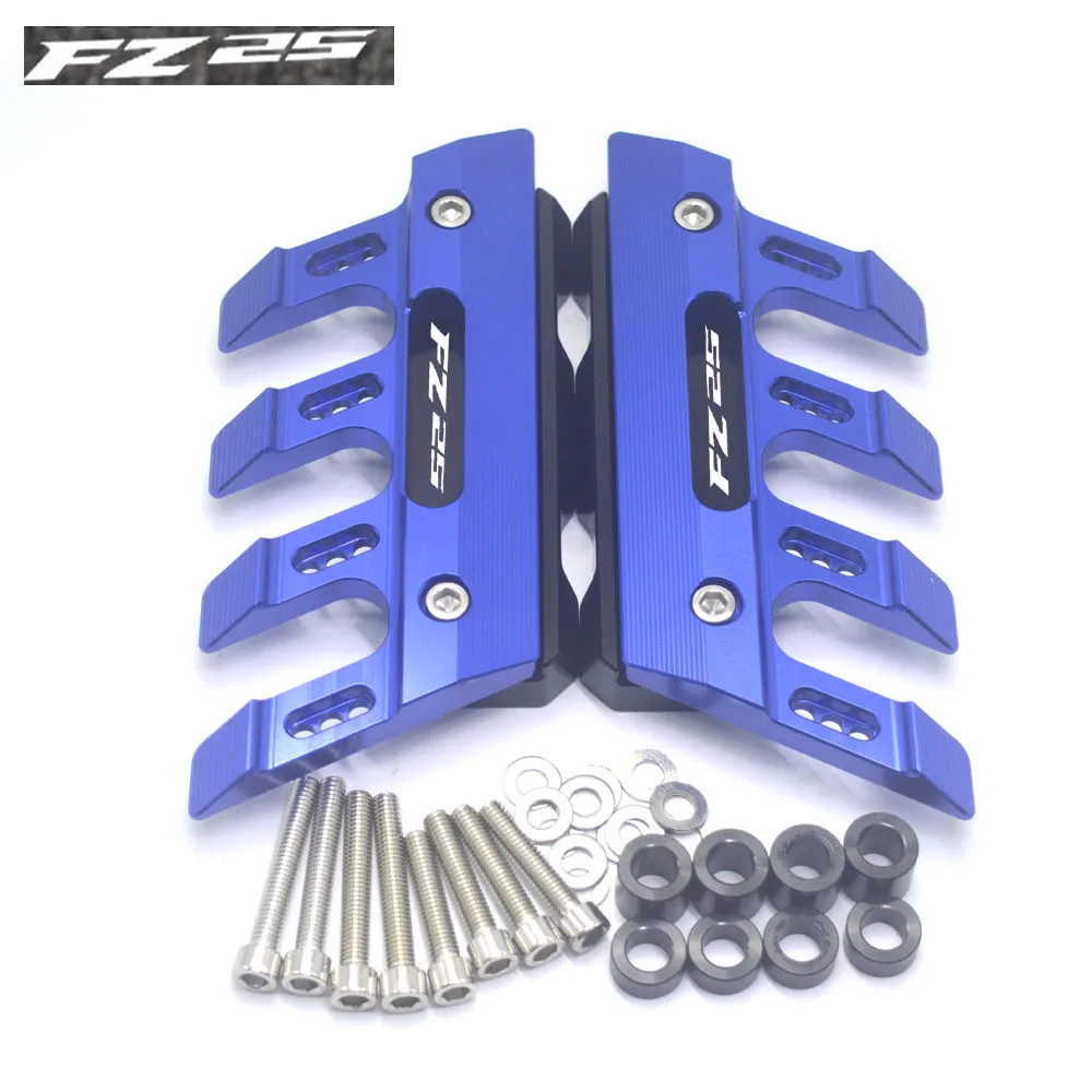 

FoR FZ25 FZ-25 FZ 25 Universal Motorcycle Mudguard Side Protection Mount Shock Absorber Front Fender Cover Anti-fall Slider