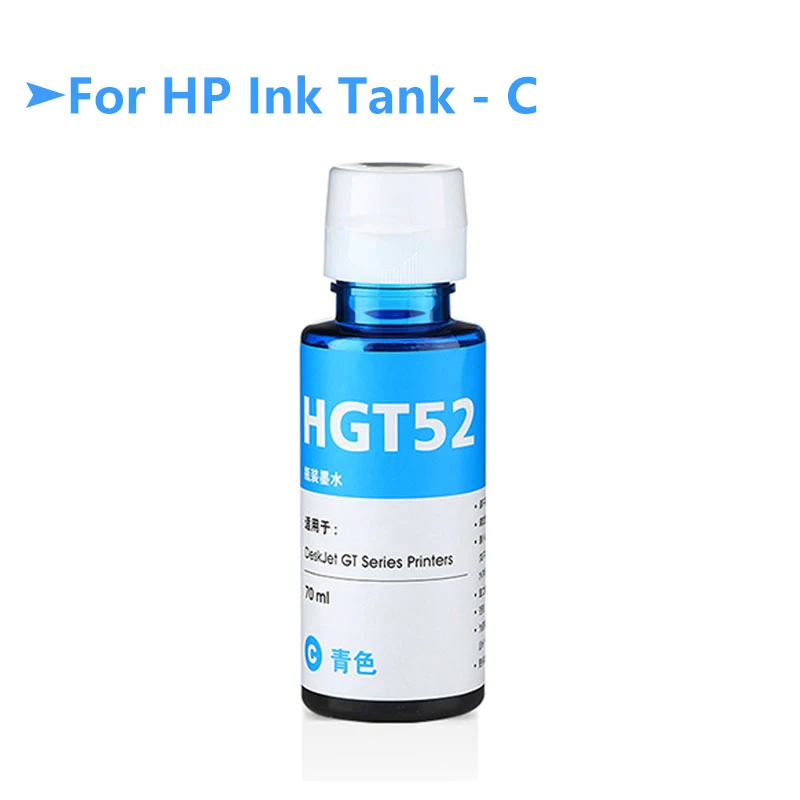 100ML/Bottle Refill Dye Ink Bottle For HP Ink Tank 110 115 310 315 316 318 319 418 Ink Tank Wireless 410 415 419 Inkjet Printer