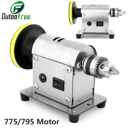 775/795 Motor Mill Polishing Machine Benchtop Polisher with Universal Grinding Machine Bench Lathe Polish Power Tool