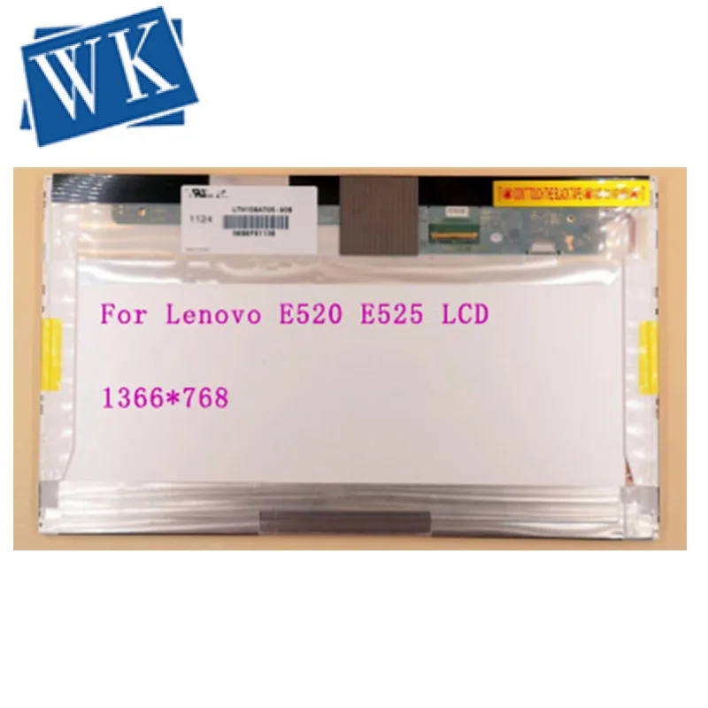 

15.6" LED Display For Lenovo E520 E525 E530 E535 E545 Y570 B590 G505 G510 Z560 1360X768 40Pin Replacement