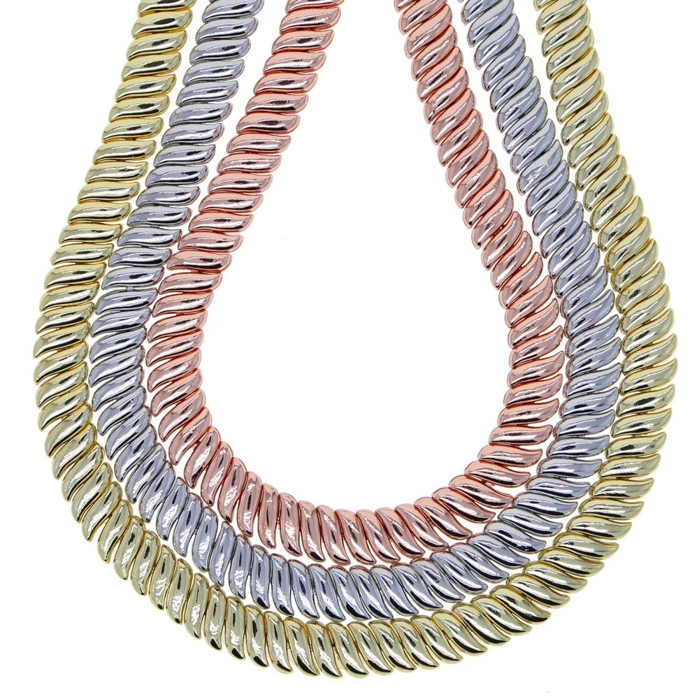 2026 New Design Classic European Women Lady Jewelry Basic Snake Chain High Polished Herringbone Chain Bracelet