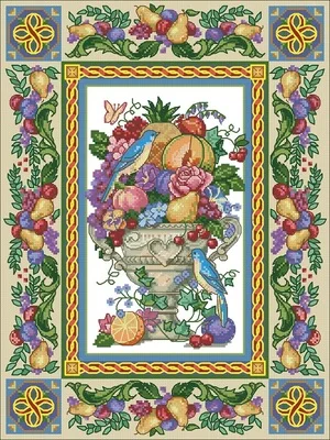 Counted Cross Stitch Kits, Embroidery Needlework Sets, DIY, 23-Dimensions, 11CT, 14CT, 18CT, 03793