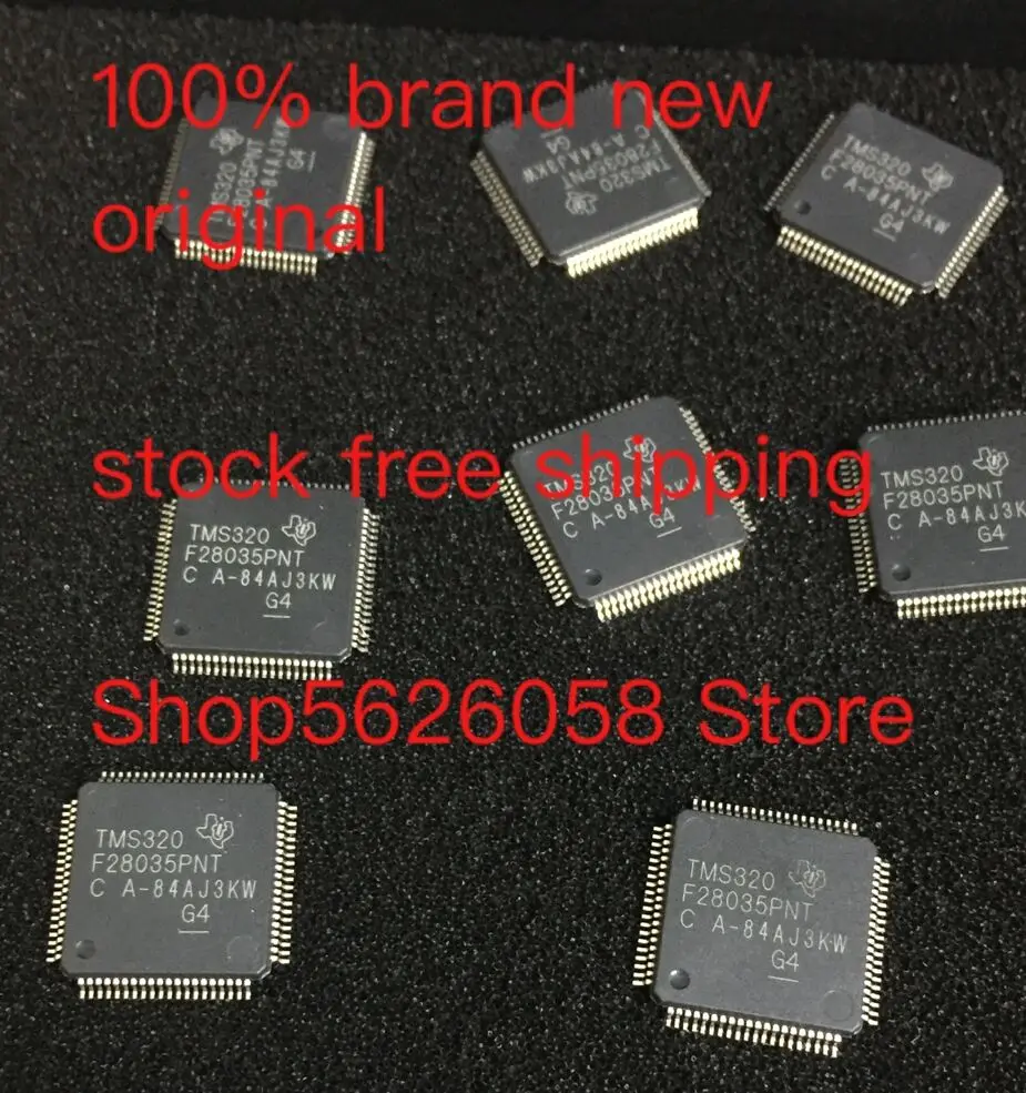 5PCS/LOT TMS320F28035PNT TMS320F28035 LQFP80 LQFP 100% brand new in stock