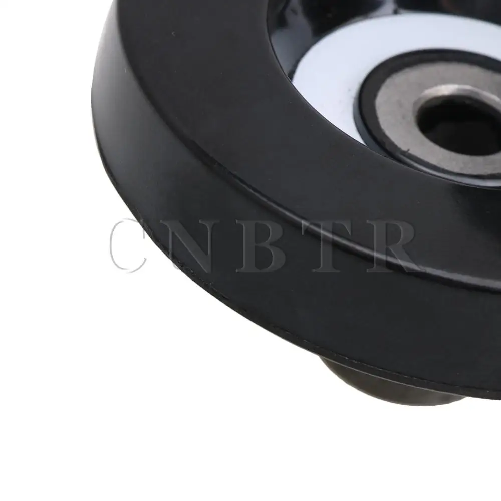 CNBTR Black 63x8mm Lathe Milling Machine Hand Wheel Revolving Handle Grip