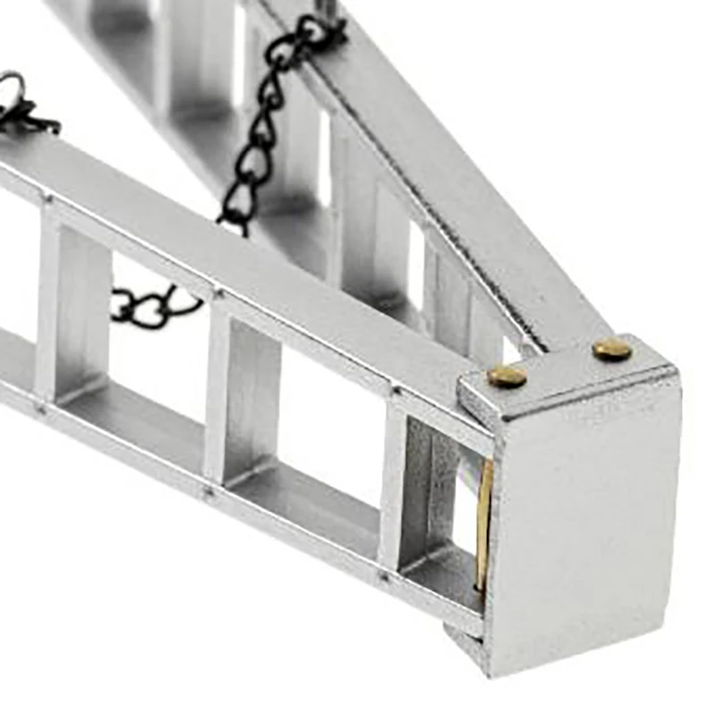 1Pcs 100MM 150MM Aluminum Mini Ladder for 1:10 RC Rock Crawler Axial SCX10 90046 New