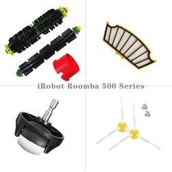 Cepillo lateral principal para IRobot Roomba, piezas de filtro Hepa, Serie 500, 520, 529, 530, 540, 550, 580, 590, accesorios para aspiradoras