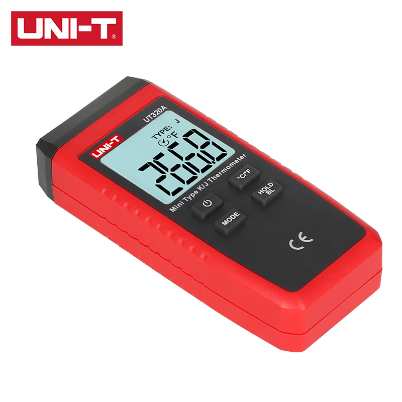 UNI-T UT320A UT320D Thermocouple Thermometer  Dual-Channel K/J Thermocouple Thermometer Data To Keep Off Automatically