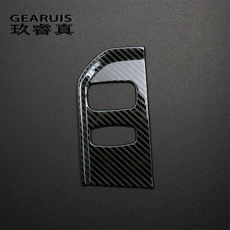 Car styling Carbon fiber keyhole decorative frame cover trim key stickers and decals for Volvo XC60 Interior Auto Accessories