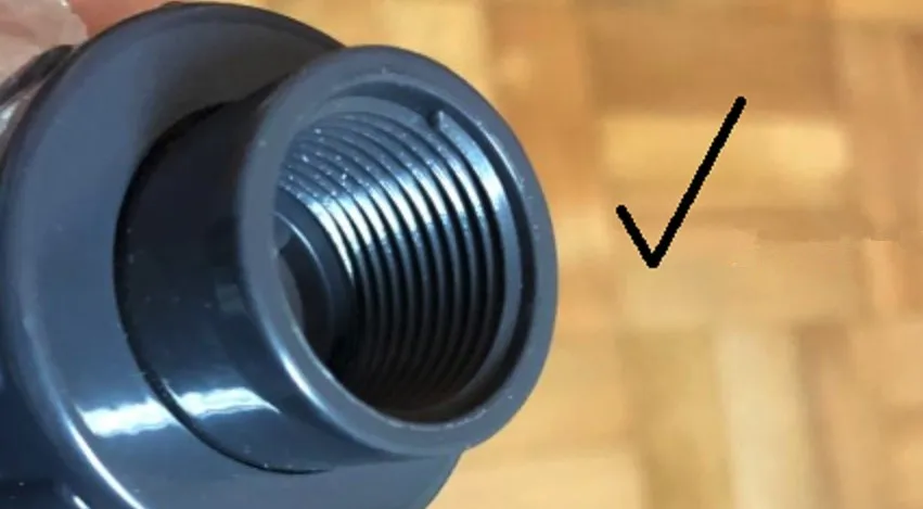 BSPP/G-Anschluss LZS-15 Kunststoffrohr Flüssigkeitsrotameter Durchflussmessgeräte DN15 Wassertestmessgerät Rohr 202 mm – Detail 1
