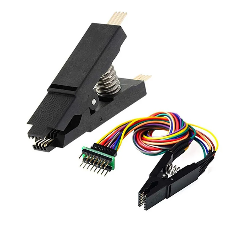 1pc Programmer Testing Clip SOP8 SOP16 SOP SOIC 8 SOIC 16 SOIC8 SOIC16 SOIC8 DIP16 DIP 8 Pin DIP 16 Pin IC Test Clamp with cable