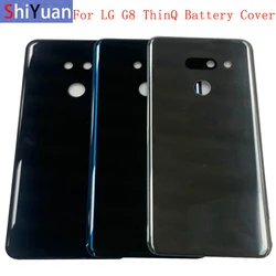 Battery Case Cover Rear Door Housing Back Cover For LG G8 ThinQ Battery Cover Logo