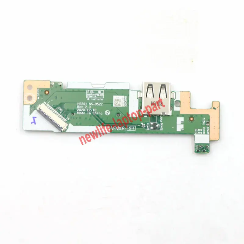 New Original For Lenovo IdeaPad 3-15ADA6 3-15ALC6 Switch POWER BOTTON Audio Board USB Interface Board NS-D522 5C50S25182