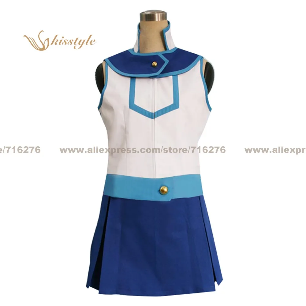 

Kisstyle Fashion Yu-Gi-Oh! Duel Monsters GX Alexis Rhodes Asuka Tenjouin Uniform Clothing Cosplay Costume,Customized Accepted