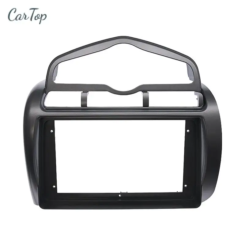 9 Inch Car Radio Fascia For Honda Fit Jazz City 2002 2003 2004 2005 2006 Dashboard Refitting Stereo Panel GPS Frame Bezel