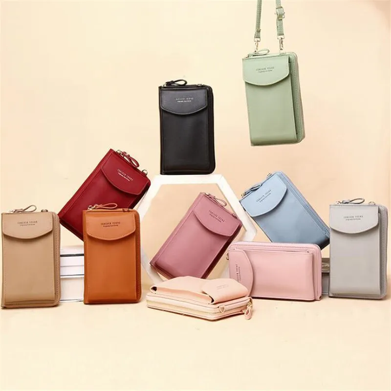 2023 New Mini Shoulder Bag For Women Leather Handbags Crossbody Tote Bags Purse Clutch Phone Wallet Passport Cover Card Holder