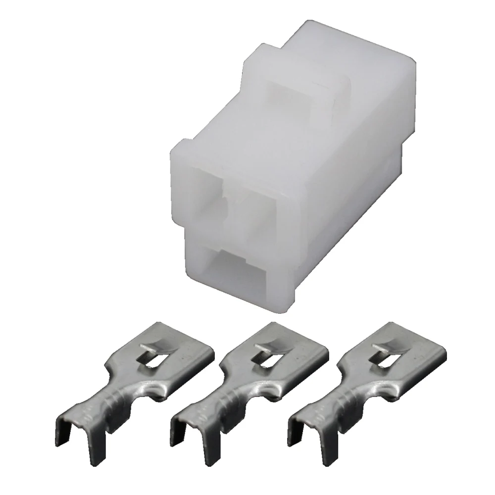 3 Pin 6.3 Automotive Connector 3 P Connector Terminal Plastic Shell Socket DJ7031A-6.3-11/21