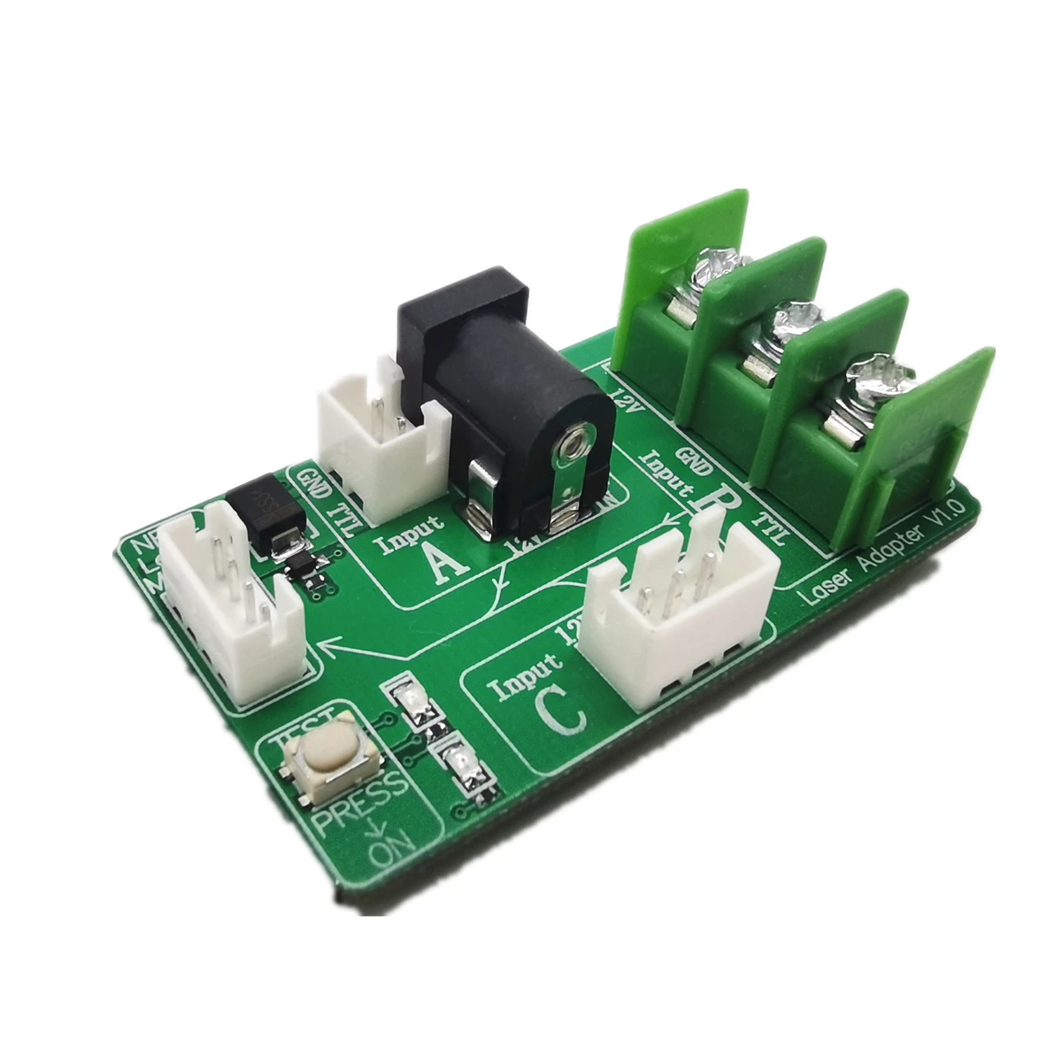 Laser Module Interface Adapter Board Connector for Laser Cutting Engraving Machine 4pin/3pin/2pin