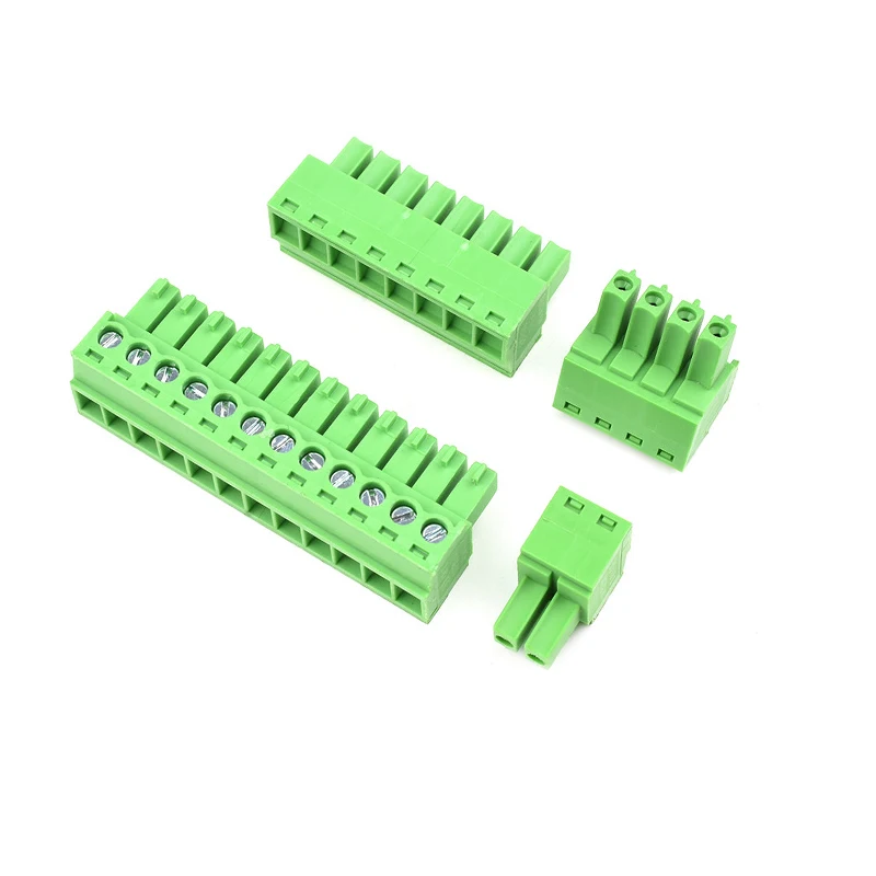 10 TEILE/LOS 5Pairs 15EDG 15EDGK 3,81 KF2EDG 2PIN-12PIN IGHT RECHTEN WINKEL/Gerade Schraube Terminal Block Anschluss BUCHSE 3,81 MM300V8A