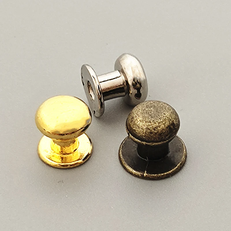 10 stücke Mini Knöpfe Kleine Griffe Ziehen Antike Bronze/Silber/Gold Schmuck Holz Box Möbel Griffe Schublade Schrank hardware