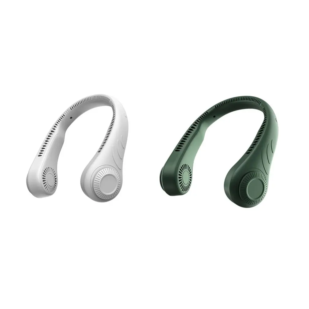 Przenośny wentylator wiszący na szyję bezłopatkowy wentylator osobisty poręczny z pałąkiem na kark bezlistny wentylator USB wentylator ładowalny Mini wentylator dla Xiaomi