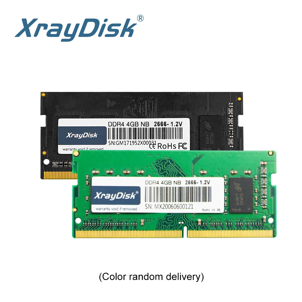 XrayDisk 메모리 Ram DDR4 8GB 4GB 16GB 2666mhz 1.2V Sodimm 노트북 고성능 노트북