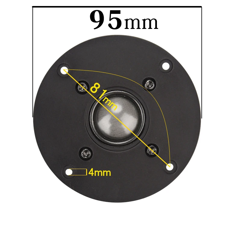 HIFIDIY LIVE 3 4Inch Tweeter Speaker Unit neodymium strong magnet Silk membrane 6OHM30W ATreble Loudspeaker NE95/100/104/110/116