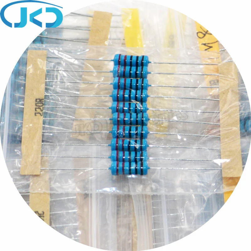 860Pcs 86Values x 10Pcs 1% 1W Metal Film Resistor Assorted Kit set 0.1 ohm~ 10M ohm resistance with box