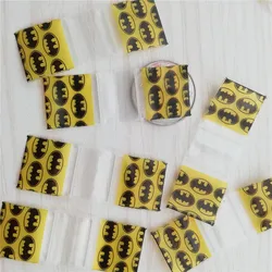 New arrive 100pcs Plastic Poly Baggies Tiny Design Bat Zipper Zip Lock Bag 3434 Seal the Bone Bag 3/4