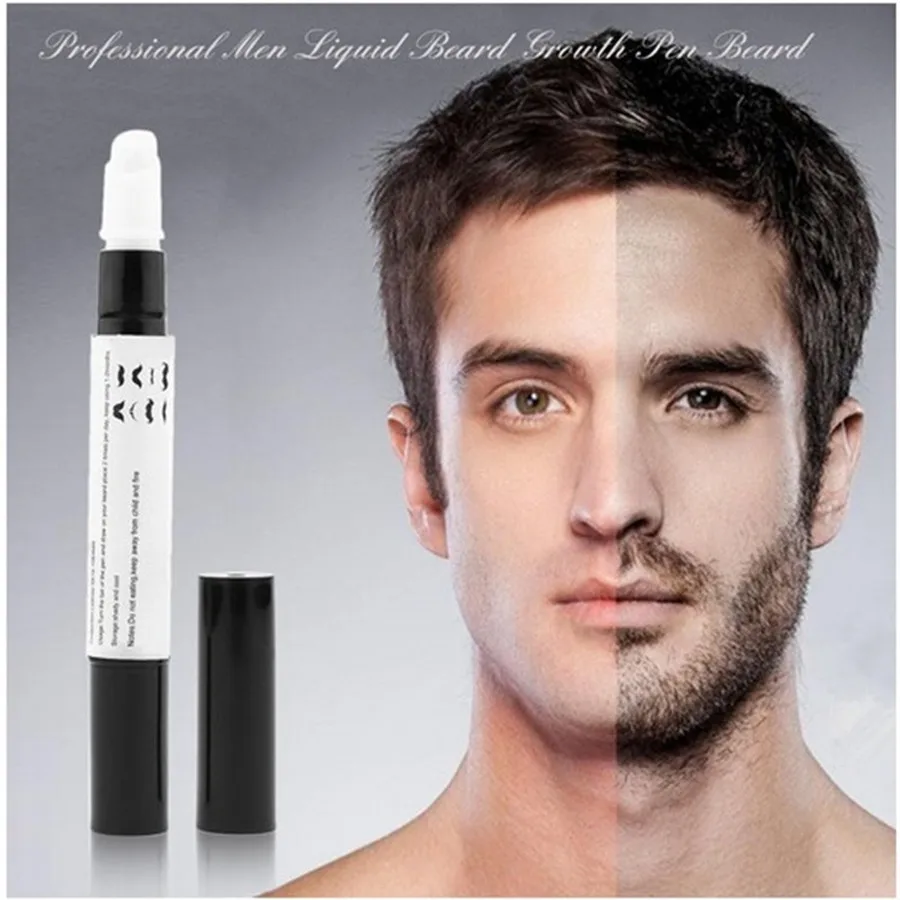 

Face Facial Men Beard Barba Whiskers Mustache Baard Barbe Sakal Hair Growth Enhance Style Styling Shape Grooming Oil Pen