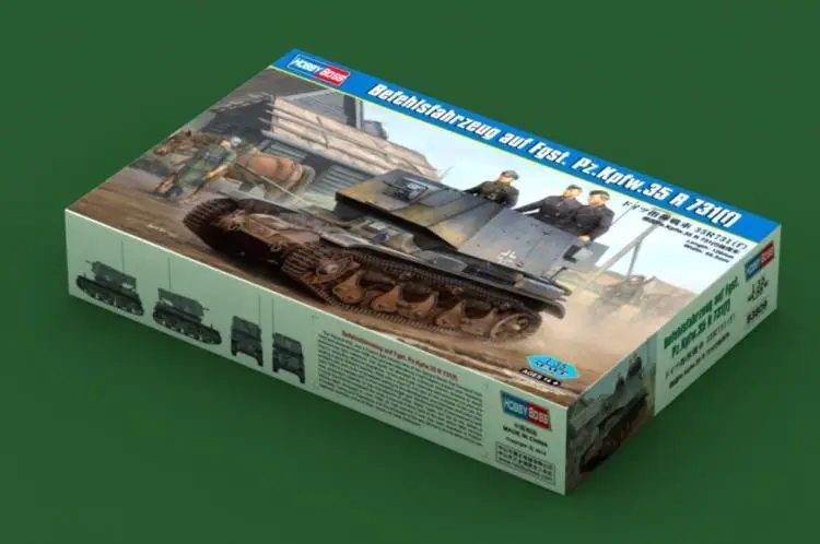 

Hobbyboss 1/35 83809 Befehlsfahrzeug auf Fgst. Pz.Kpfw.35 R 731(f) Model Kit