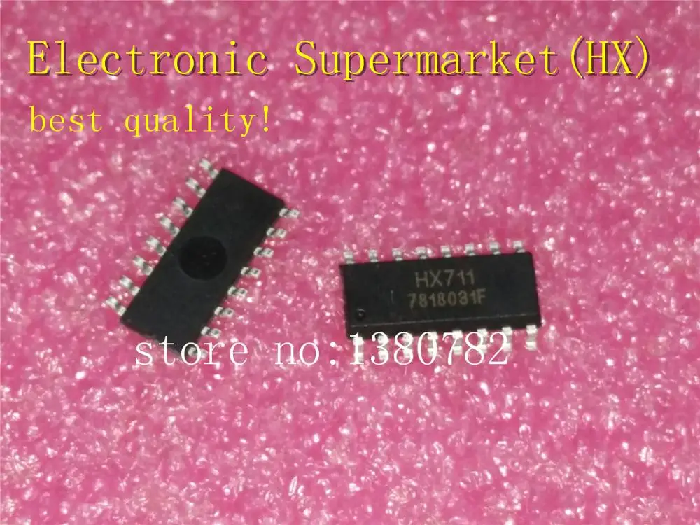 

Free Shipping 50pcs/lots HX711 SOP-16 IC In stock!