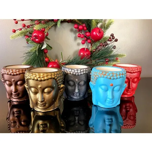 Talya Art Design Talya Art Design, 5'li Set Budha Censer