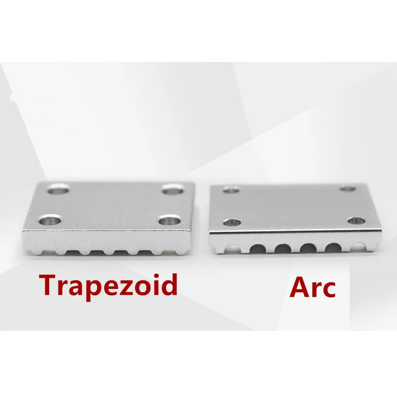 Aluminum Trapezoid teeth Clamp Tooth plate T2.5 T5 T10 AT10 for open synchronous belt Fixed timing Belt connection Gusset plate