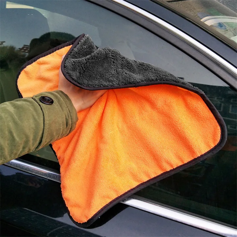 

Super Absorbent Car Wash Microfiber Towel, Car Cleaning Drying Cloth, Hemming Car Care Cloth, 38x40cm, 8Pcs