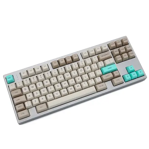 SA PBT Keycap Set Retro Beige for Mechanical Keyboard DURGOD
