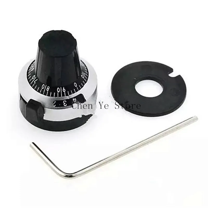 WXD3-13 3590S WXD3 4MM Potentiometer Precise Dial knob lockable Hat 4mm 10 Turns Adjustable Potentiometer Cap 100% New Original