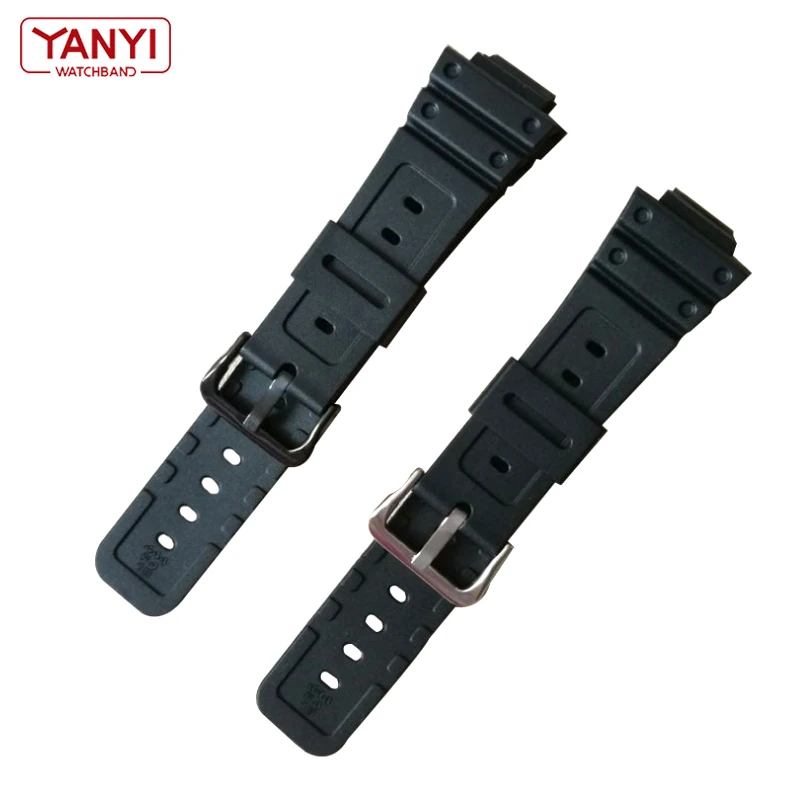 Plastic watch band for casio G-Shock DW-6900/DW9600/DW5600/GW-M5610 GA-2100/2110 DW-5000 GW-B5600 DW5025 5035 watch strap 16mm