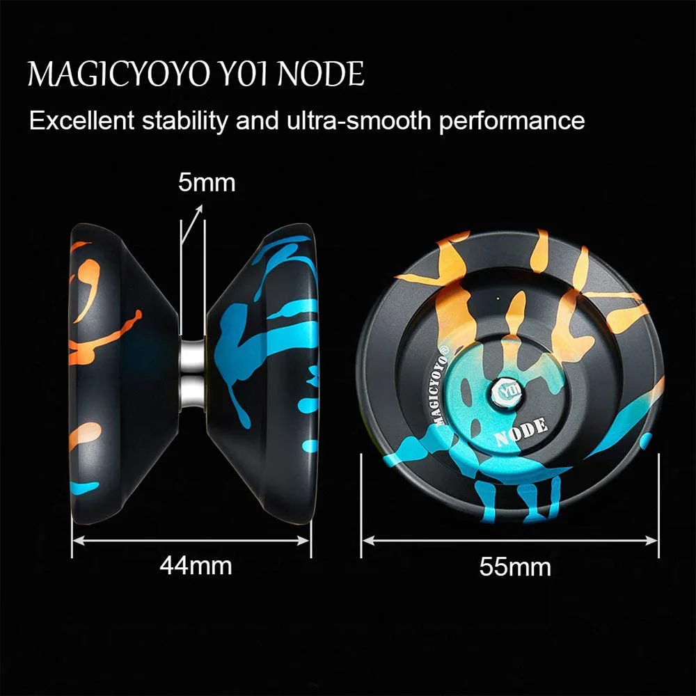 MAGICYOYO Y01/Y03/T7/D3 Professional Yoyo Alloy Unresponsive Yoyo  stainless KK bearing Yoyo Children Boys Toys classic toy