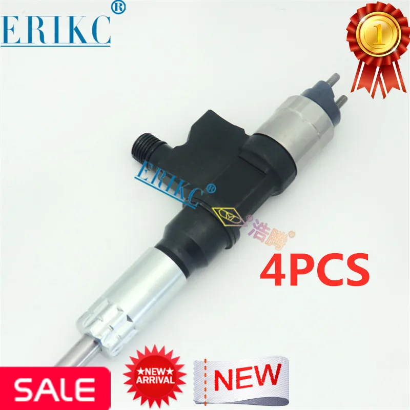 

4PCS Injector 095000-5340 095000-5341 095000-5342 095000-5343 Common Rail Injector Assembly for Isuzu Foward 4HK1 5.2L 6HK1