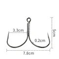 G  barbed hook