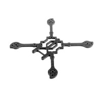 Happymodel 125mm Wheelbase Carbon Fiber Frame 3.0mm Bottom Plate for Larva X HD FPV Racing Drone Toothpick Parts