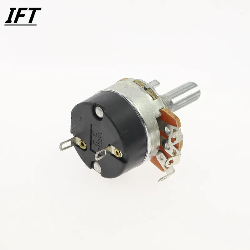 2pcs WH138-1 potentiometer with switch dimmer switch adjustable resistance B500K B10K B5K B20K B100K B250K B50K resistance
