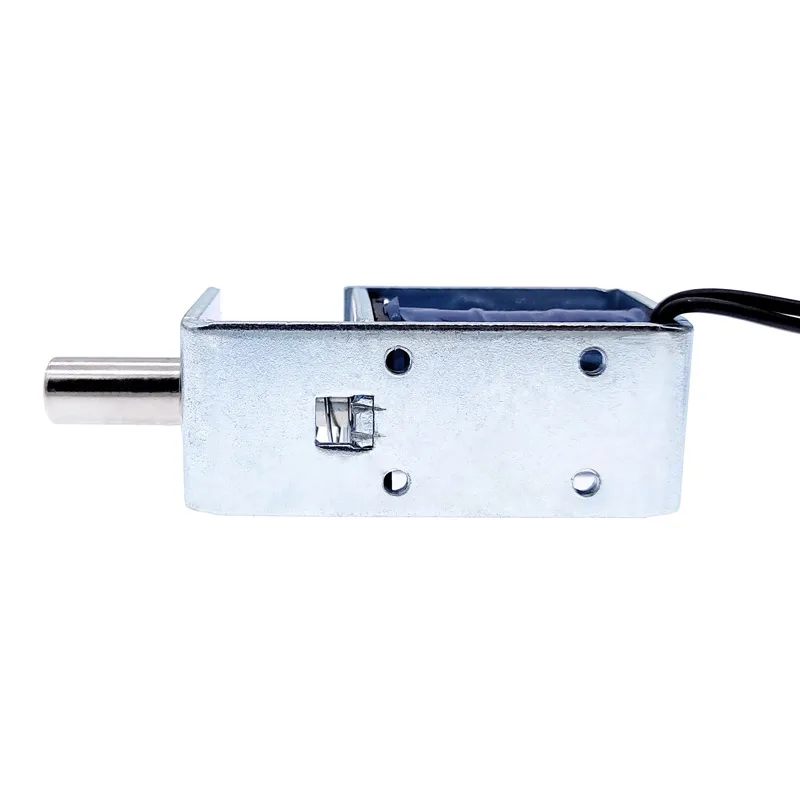 DC 12V 24V Electric Locks Electromagnet TAU-S0837DL-D Stroke 10mm Magnetic Lock for the Cabinet Door Lock