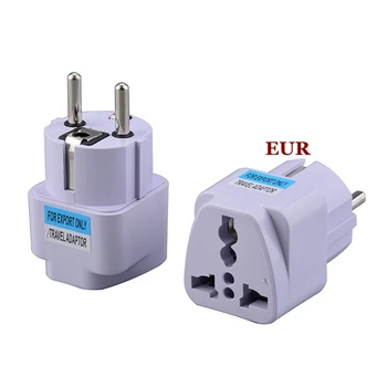 10A Europäischer EU-Steckeradapter Japan China American Universal UK US AU zu EU AC Travel Power Adapters Konverter Elektrisches Ladegerät